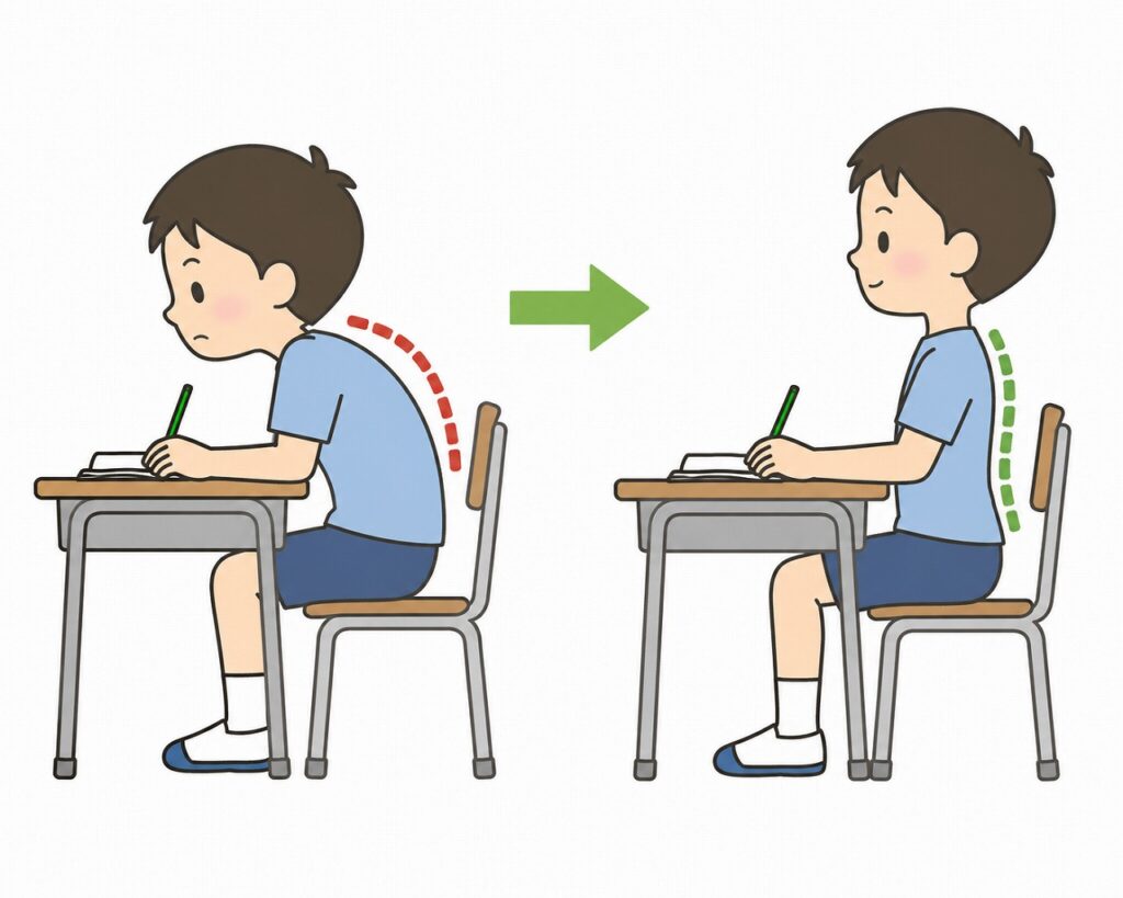 子供の猫背を何とかしたい方へ|整体院の院長が考える原因と改善のポイント