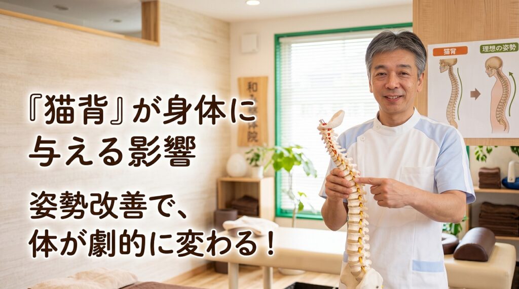 小倉北区で猫背にお悩みの方へ|整体で姿勢と骨盤の関係を解説